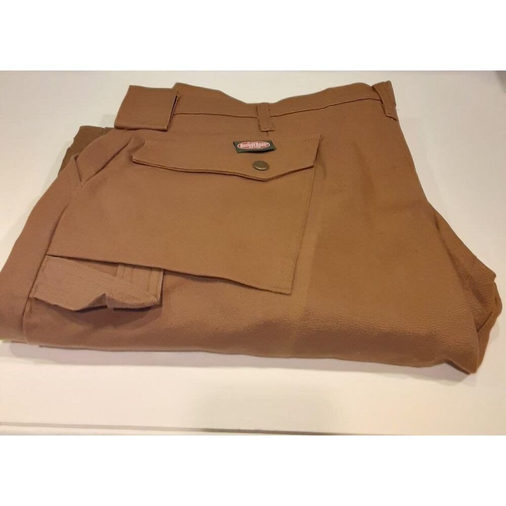 Bucket Boss Utility Pants sz 42x34 Tobacco Flaw